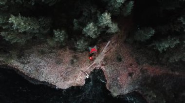 Bir hava görünümünü bir