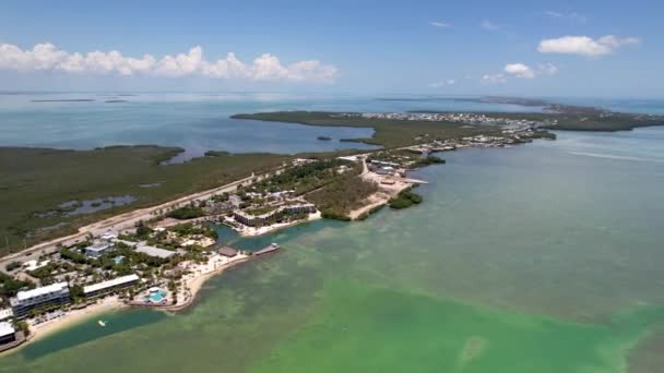 Aerial View Florida Keys — Vídeos de Stock