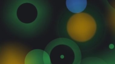 An Animation of circles appearing and rotating over binding