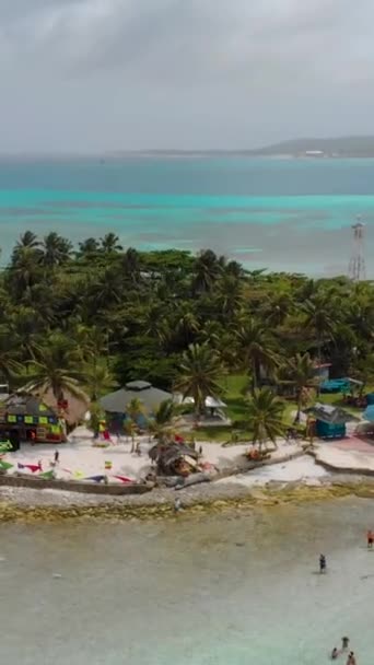 Isla Dron Colombia — Vídeos de Stock