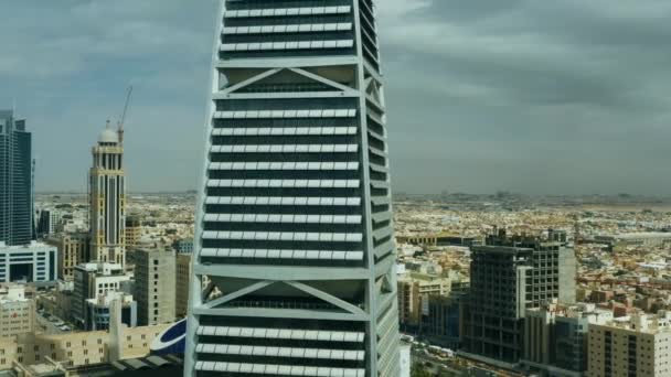 Faisaliyah Centre Commercial Skyscraper Mixed Use Complex Located Business District — Vídeos de Stock