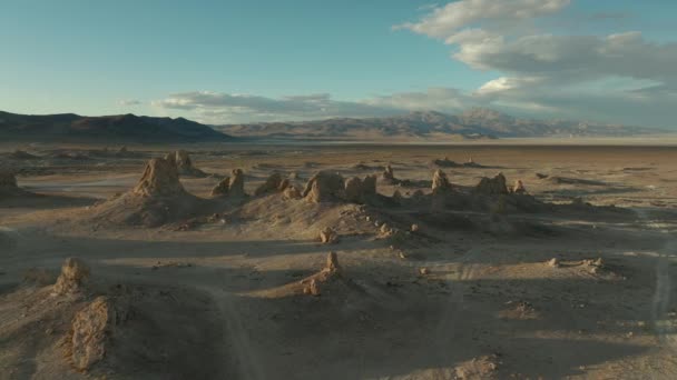 Aerial View Landscape Trona — Video Stock