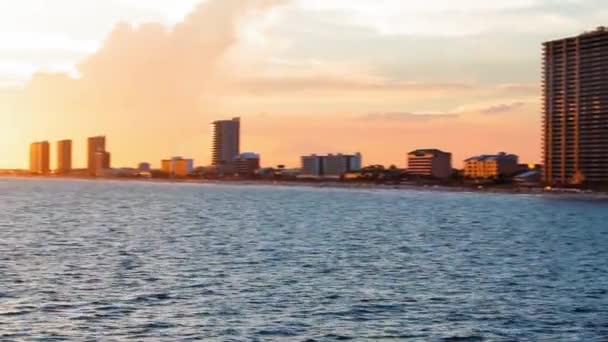 Beautiful View Panama City Florida — Vídeos de Stock