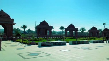 A Hindu temple near Los Angeles, California, USA