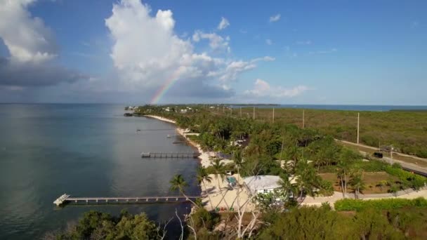 Aerial View Florida Keys — Vídeos de Stock