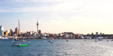 A time-lapse video of Auckland city in New Zealand