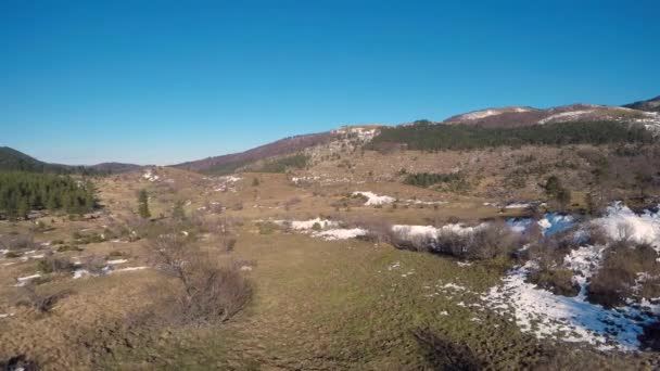 Красивый Снимок Горного Ландшафта Словении — стоковое видео