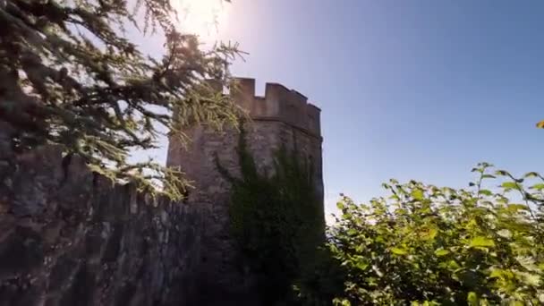 View Historic Tower Sea England — Stock video