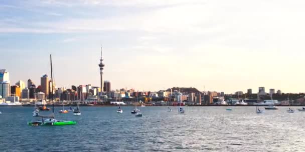 新西兰奥克兰市的一段延时视频 — 图库视频影像
