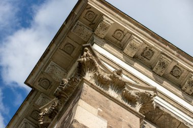 Esztergom 'daki Kutsal Bakire Meryem' in ve Aziz Adalbert 'in Katedrali' nin mimari detayları - Macaristan