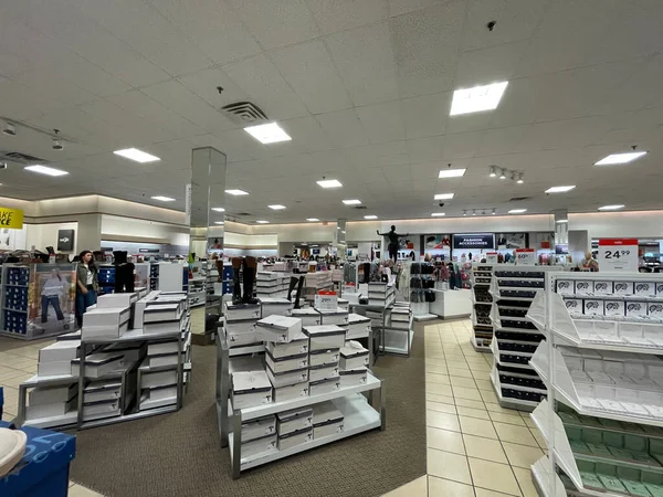 Augusta Usa Augusta Mall Retail Interior Penny Joyería Zapatos Cajas — Foto de Stock