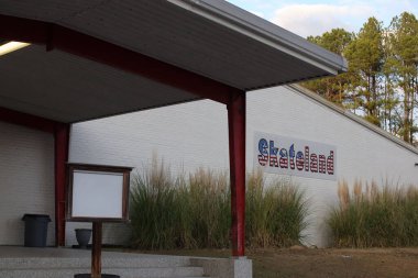 Augusta, Ga USA - 12: 25 Klasik: Paten pisti paten pisti manzarası