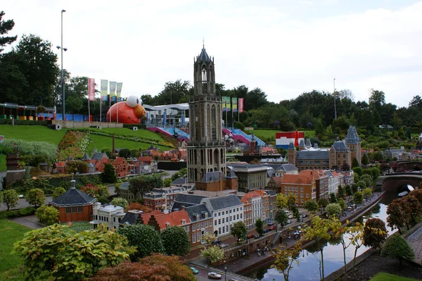 Famoso Parque Miniaturas Madurodam Den Haag Países Bajos —  Fotos de Stock