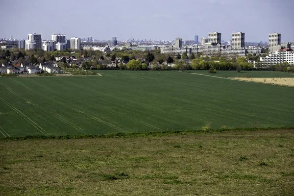 Berlin Gropiusstadt Semtinde Bir Banliyö — Stok fotoğraf