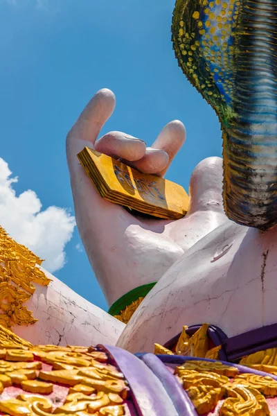 Vertical Shot Hand Statue Ganesha Ganesha Park Sarika Thailand — Photo