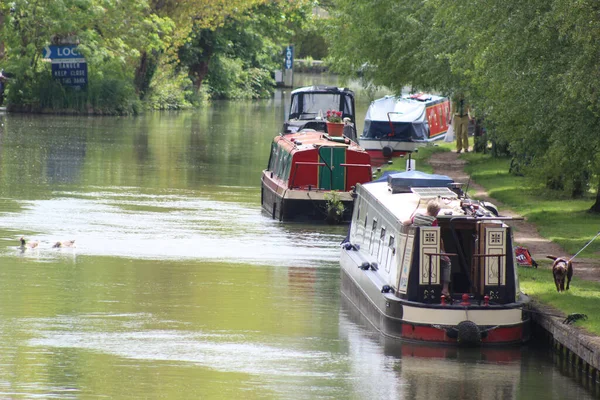 Boats River Thames Oxford — Stok fotoğraf