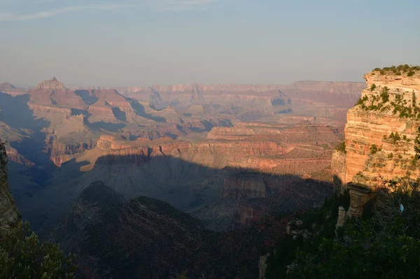 Beautiful View Massive Rock Formations Grand Canyon National Park Arizona — Stockfoto