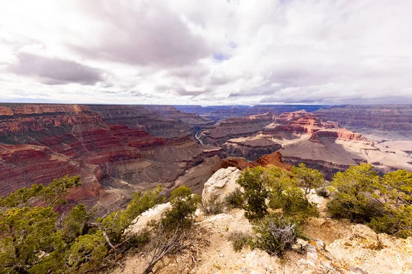 Ein Schöner Blick Auf Den Grand Canyon Sonnenlicht — Stockfoto