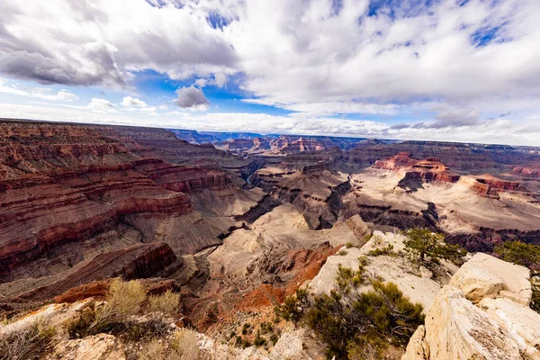 Ein Schöner Blick Auf Den Grand Canyon Sonnenlicht — Stockfoto