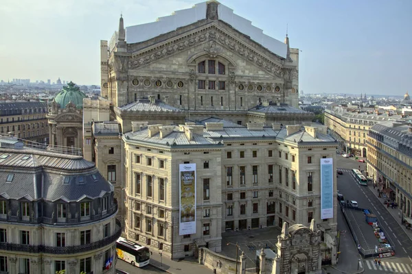 Dos Melhores Locais Secretos Para Visitar Paris Está Telhado Galeria — Fotografia de Stock