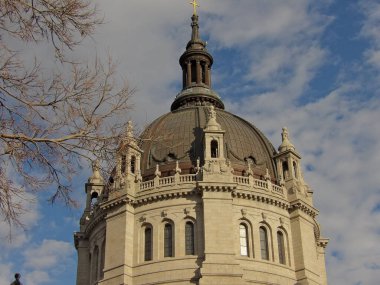 St. Paul Katedrali 'nin güzel bir sahnesi.