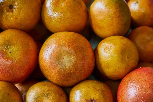Grapefruits Put Shelf Sale Market —  Fotos de Stock