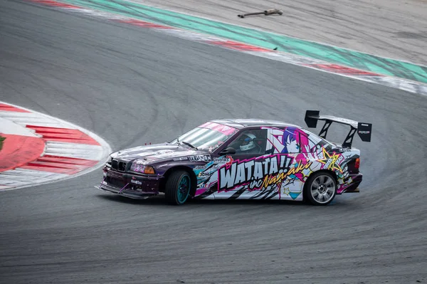 Navarra Pistinde E36 Drift — Stok fotoğraf