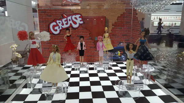 Pohled Výstavu Barbie Dolls Módní Přehlídce Ranveji — Stock fotografie