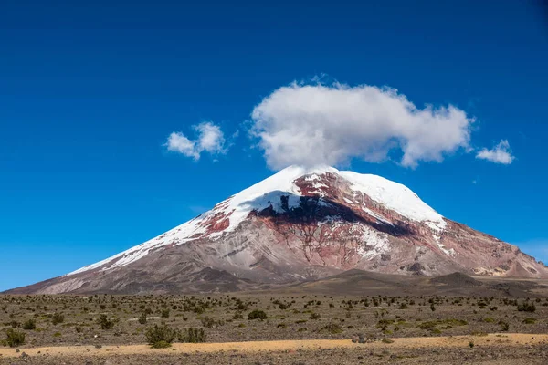 Mount Chimborazo Ecuador Highest Mountain Country — Stock Photo, Image