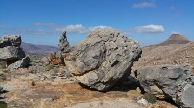 A closeup shot of a big stones