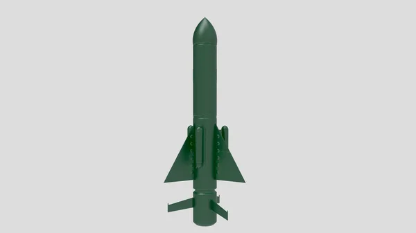 Rocket Missile Ammo War Conflict Militar Warhead Nuclear Weapon Nuke — Stock Photo, Image