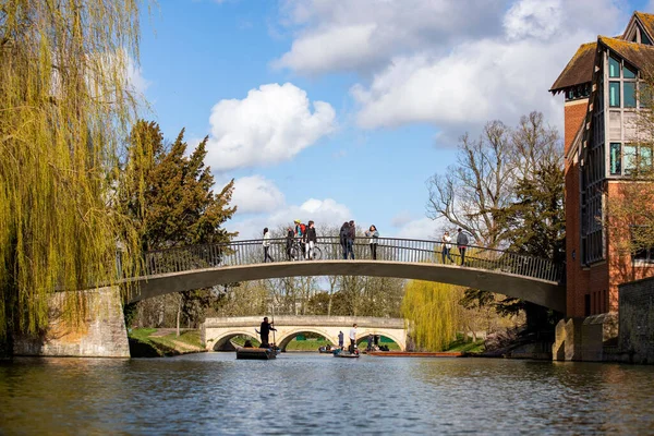 Closeup Cam River Cambridge England — Stock Photo, Image