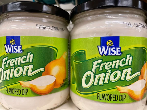 Grovetown Usa Negozio Dettaglio Chip Dip Wise French Onion — Foto Stock