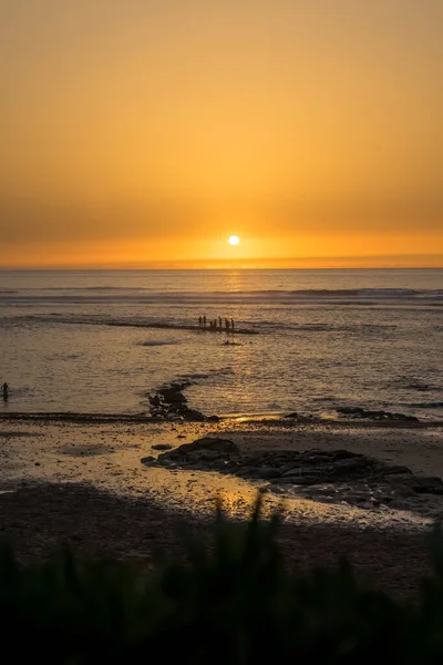 Havet Løpet Solnedgangen Time Utendørs – stockfoto