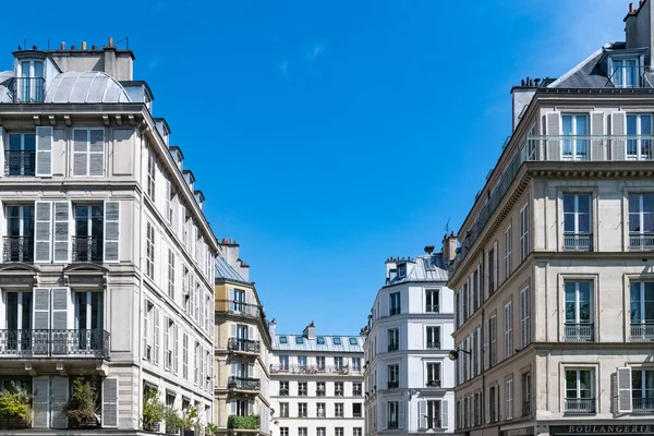 Παρίσι Όμορφα Κτίρια Λεωφόρος Beaumarchais Στο Διαμέρισμα 11E Άνοιξη — Φωτογραφία Αρχείου