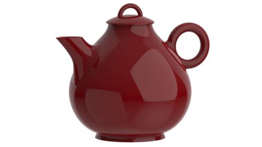 Klasik çirkin çaydanlık 3d Klasik sevimli illüstrasyon canlandırıcı