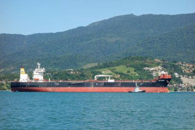 Sao Paulo, Brezilya: Ilhabela Adası körfezinde büyük gemi gemileri