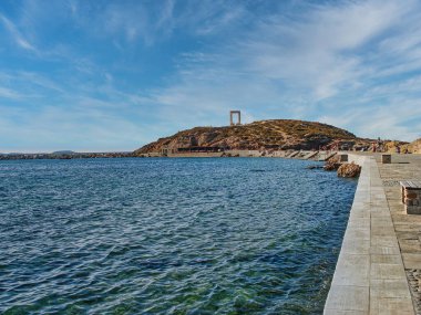 Naxos island, Greece. April 3, 2010:  Beautiful small island of Naxos in Greece