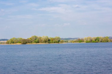 Landscape from the Small Balaton Lake area - Hungary, spring, nature
