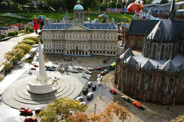 Top View Madurodam Miniature Park Den Haag Netherlands — Stock Photo, Image