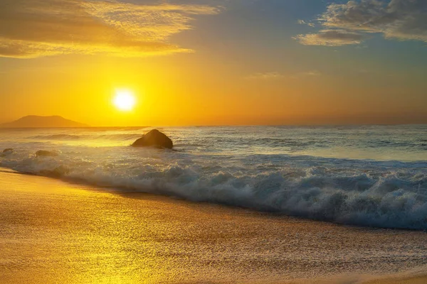 Golden Sunset Beach — Stok fotoğraf