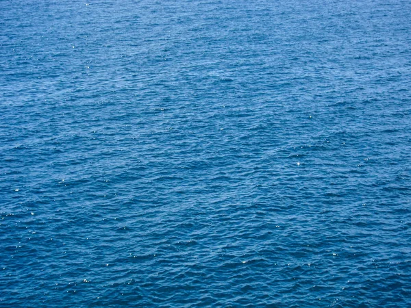 Blue Water Texture Pattern at Noon on the Atlantic Ocean