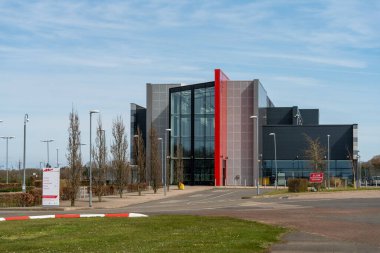 Silverstone, Birleşik Krallık - 10 Nisan 2022: Silverstone UTC