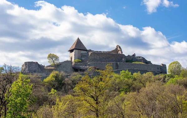 Castle Built King Bela 13Th Century Invasion Tartars His Wife — Stock Photo, Image