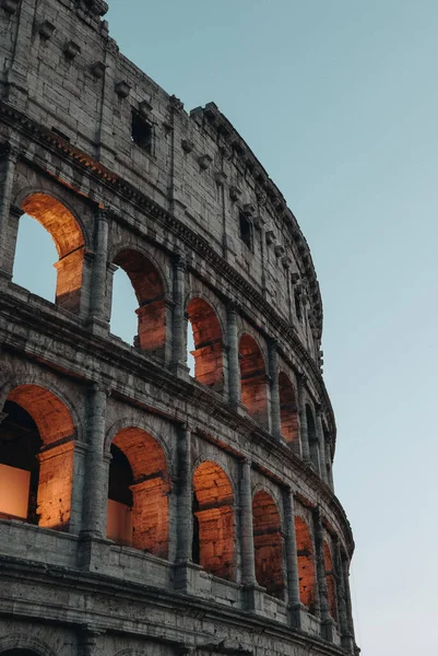 Vertical Shot Colosseum — Foto Stock