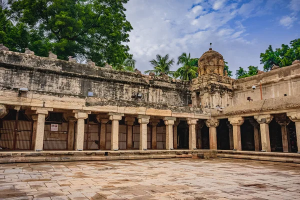 Tanjore Big Temple Brihadeshwara Temple Built King Raja Raja Cholan — Stock Photo, Image