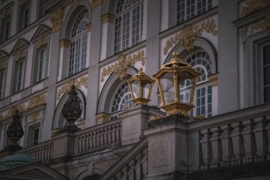 Almanya 'nın Münih kentindeki Nymphenburg Sarayı' nın dışında.