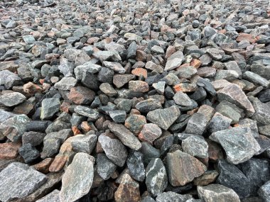 Augusta, Ga USA - 03 01: 22: İnşaat alanı ve çakıl yan görünümünü dolduran malzemeler