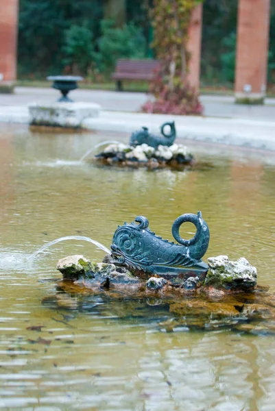 Details Sculptures Park Valladolid Spain — Stock Photo, Image