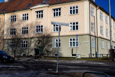 Torshov Oslo Norveç 'teki binalar